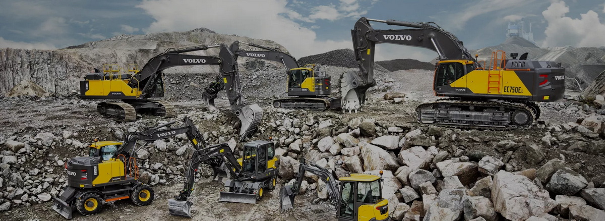 Экскаваторы Volvo в Минске