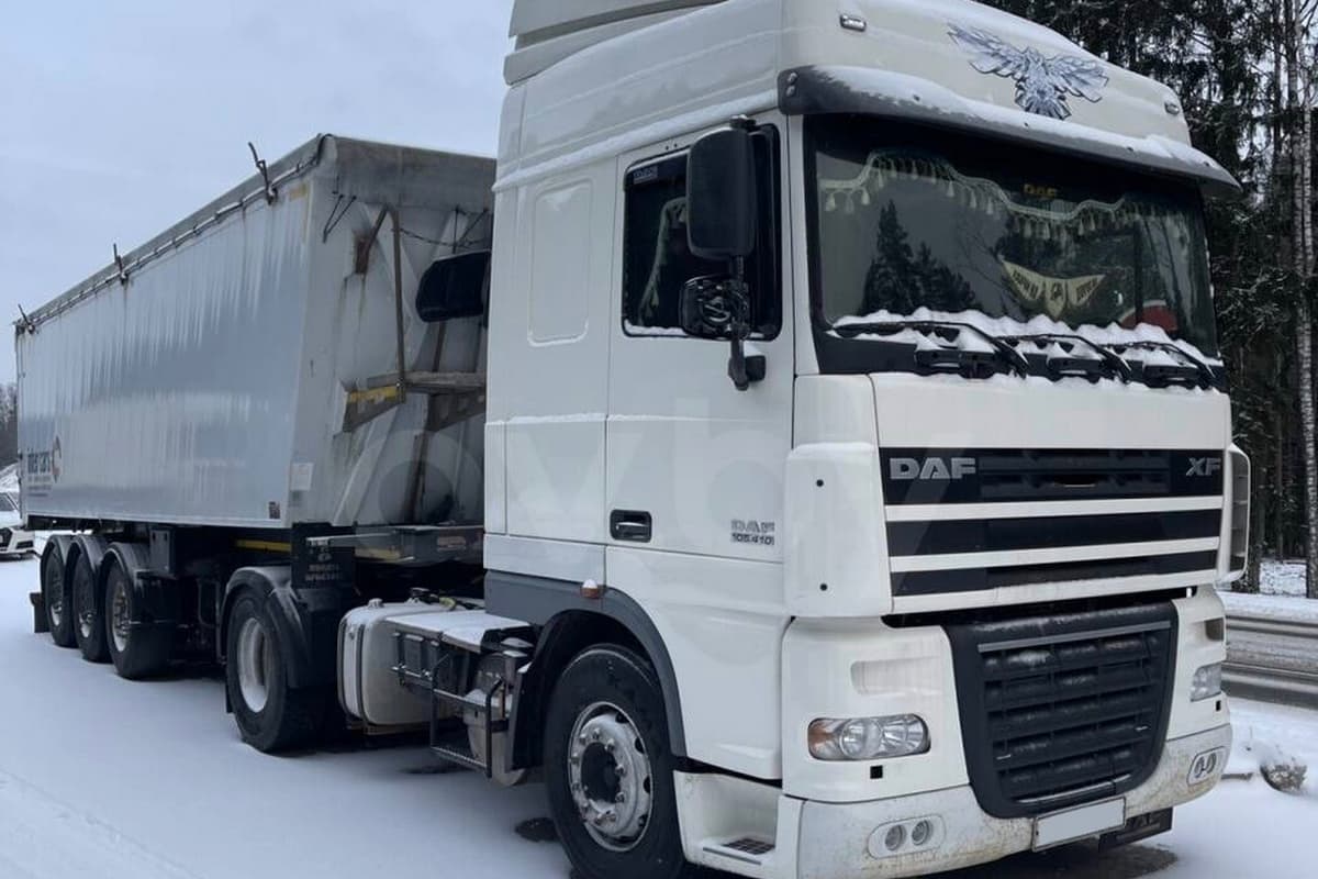 Аренда самосвала DAF 35 тонн