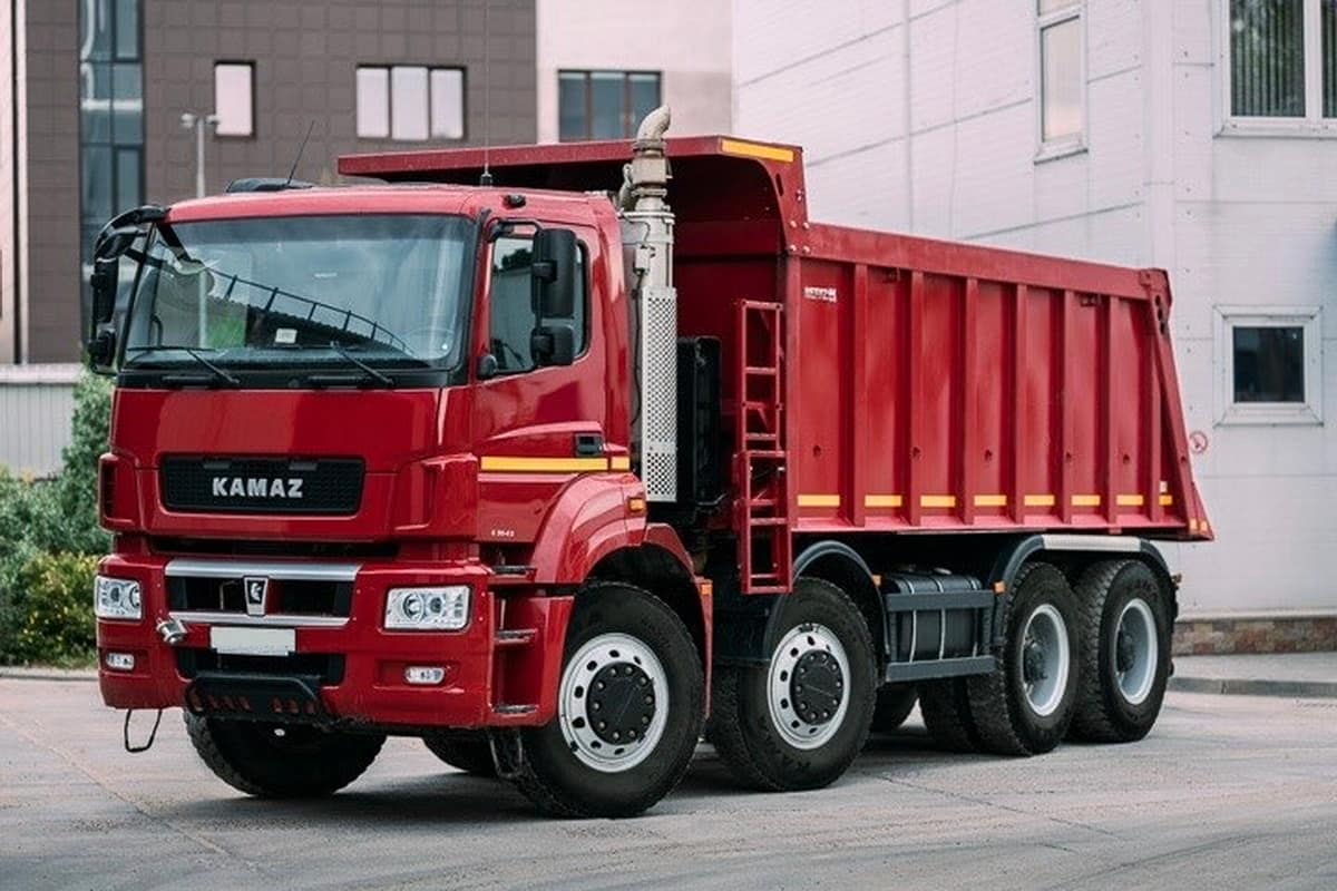 Аренда самосвала КАМАЗ 33 тонны