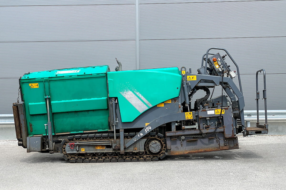 Аренда асфальтоукладчика VOGELE SUPER 800